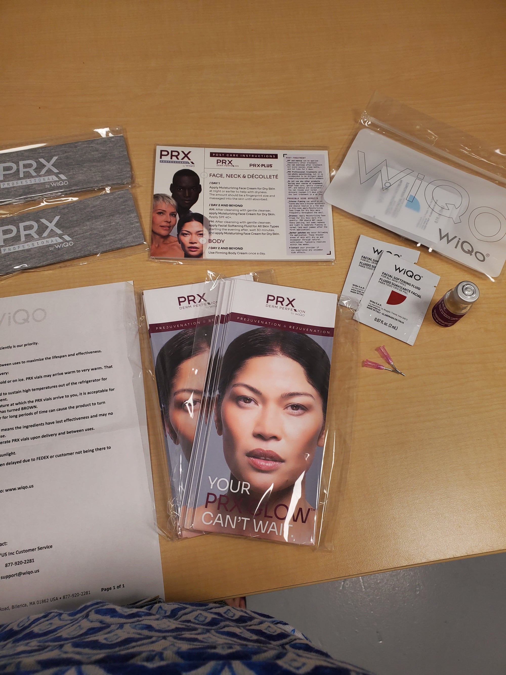 Practice Event Support Kit - PRX Derm Perfexion