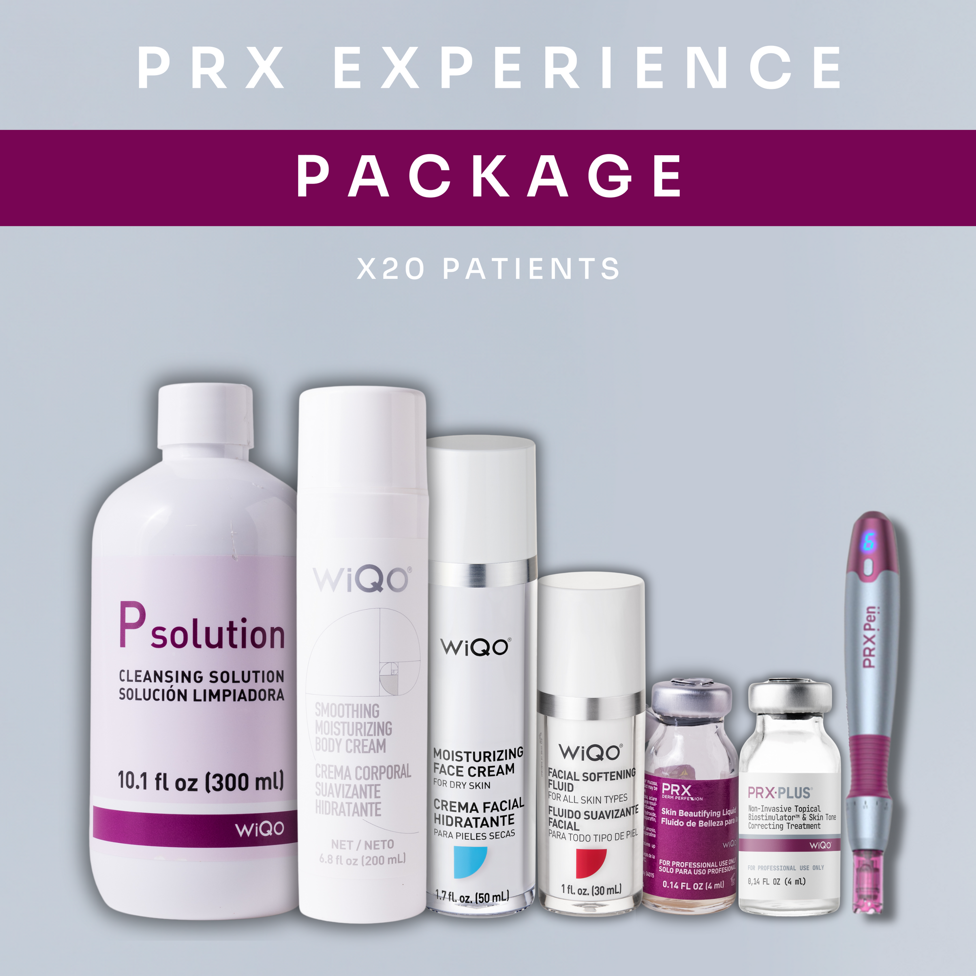 PRX EXPERIENCE (20 Patients)